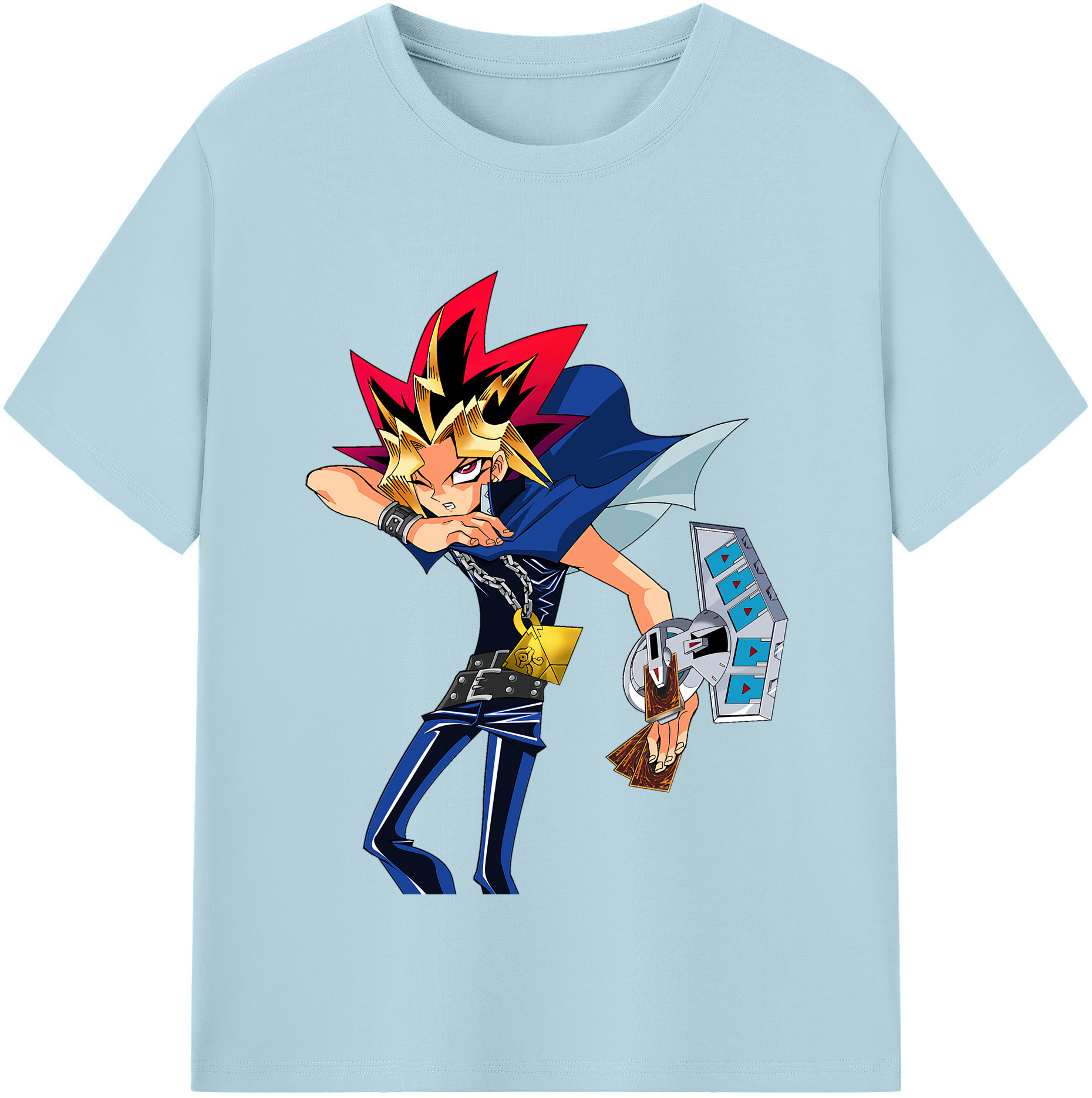 （画像用） 遊☆戯☆王 Yu-Gi-Oh! 綿100％半袖Tシャツ（フロントプリント）